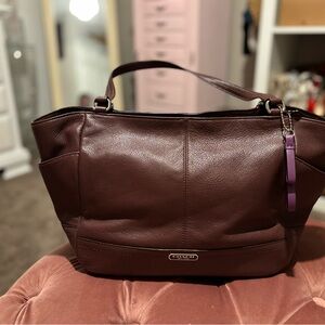 Coach Brown Leather Women's Bag